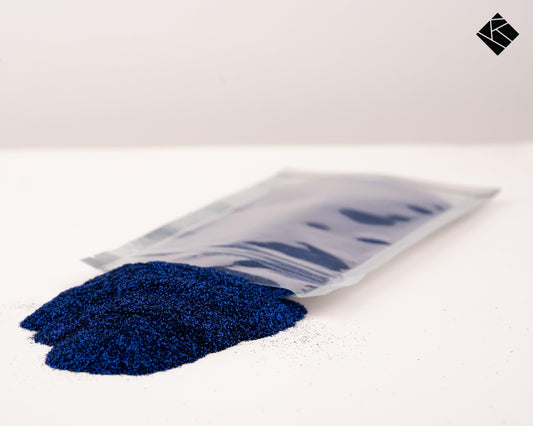 Fenkraft Fine Glitter Dark Blue - 40 Grams - fenkraft art resin