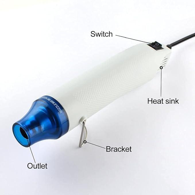 Fenkraft Ultra Heat Gun Mini Tool: Precision Heat for Perfect Resin Finishes - fenkraft art resin