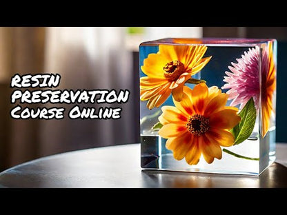 Flower Preservation Course - Eternal Blossoms: Master the Art of Flower Preservation in Resin