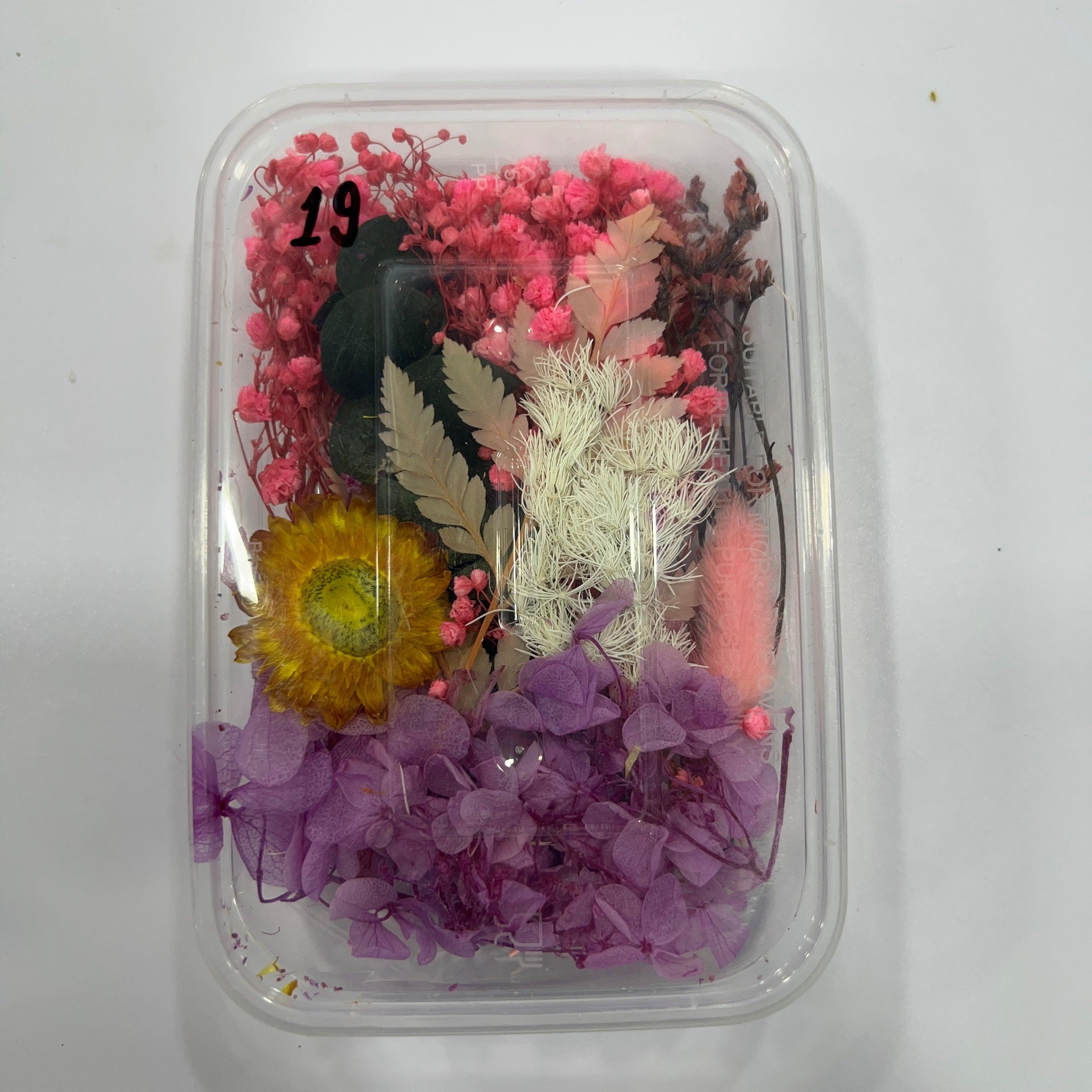 Dried Flower Set - 19 - fenkraft art resin