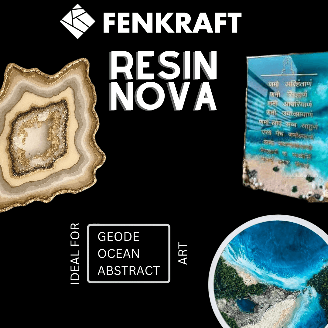 Fenkraft Resin Nova - 2:1 Ratio - High Viscocity - fenkraft art resin