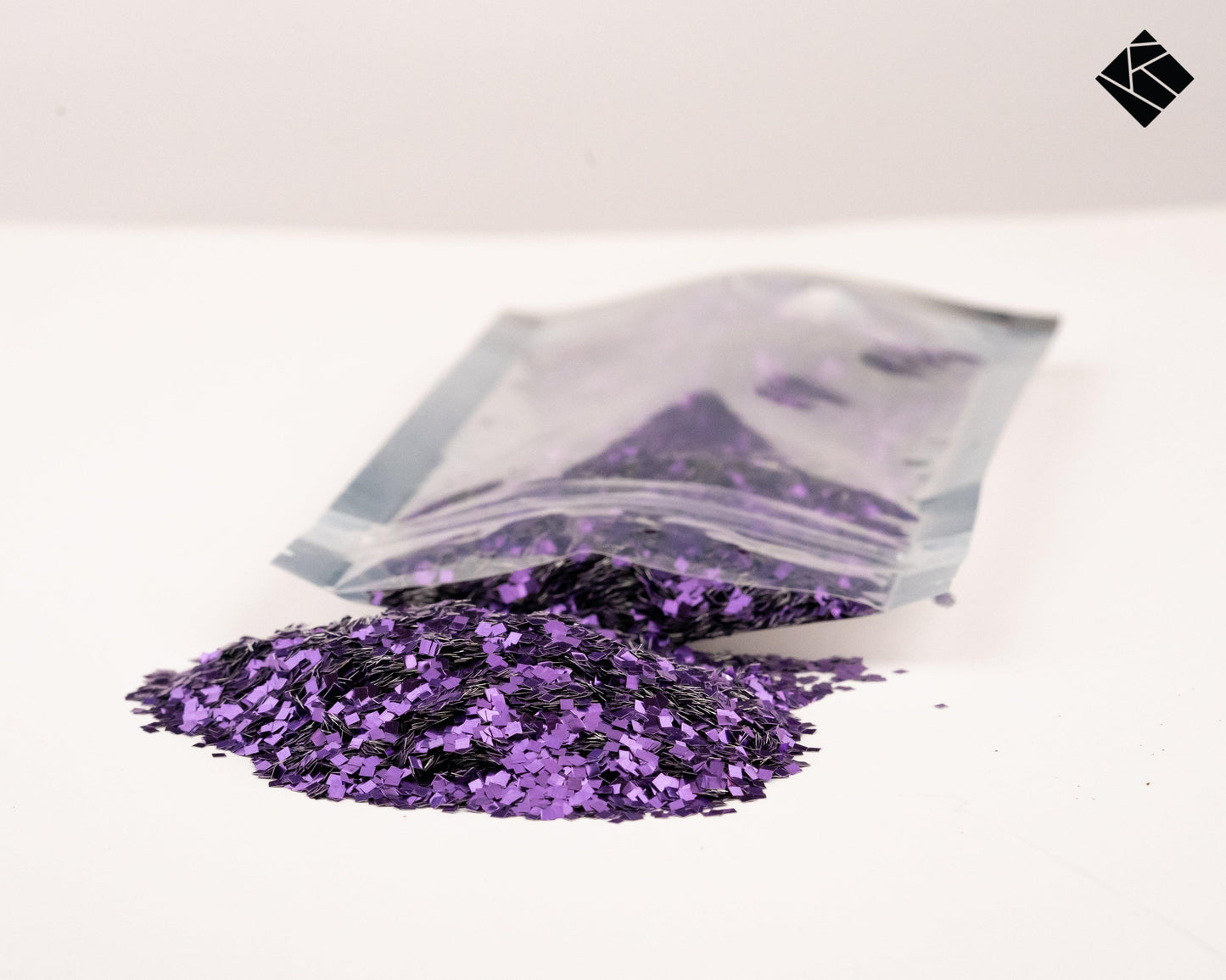Fenkraft Square Glitter Purple - 40 Grams - fenkraft art resin