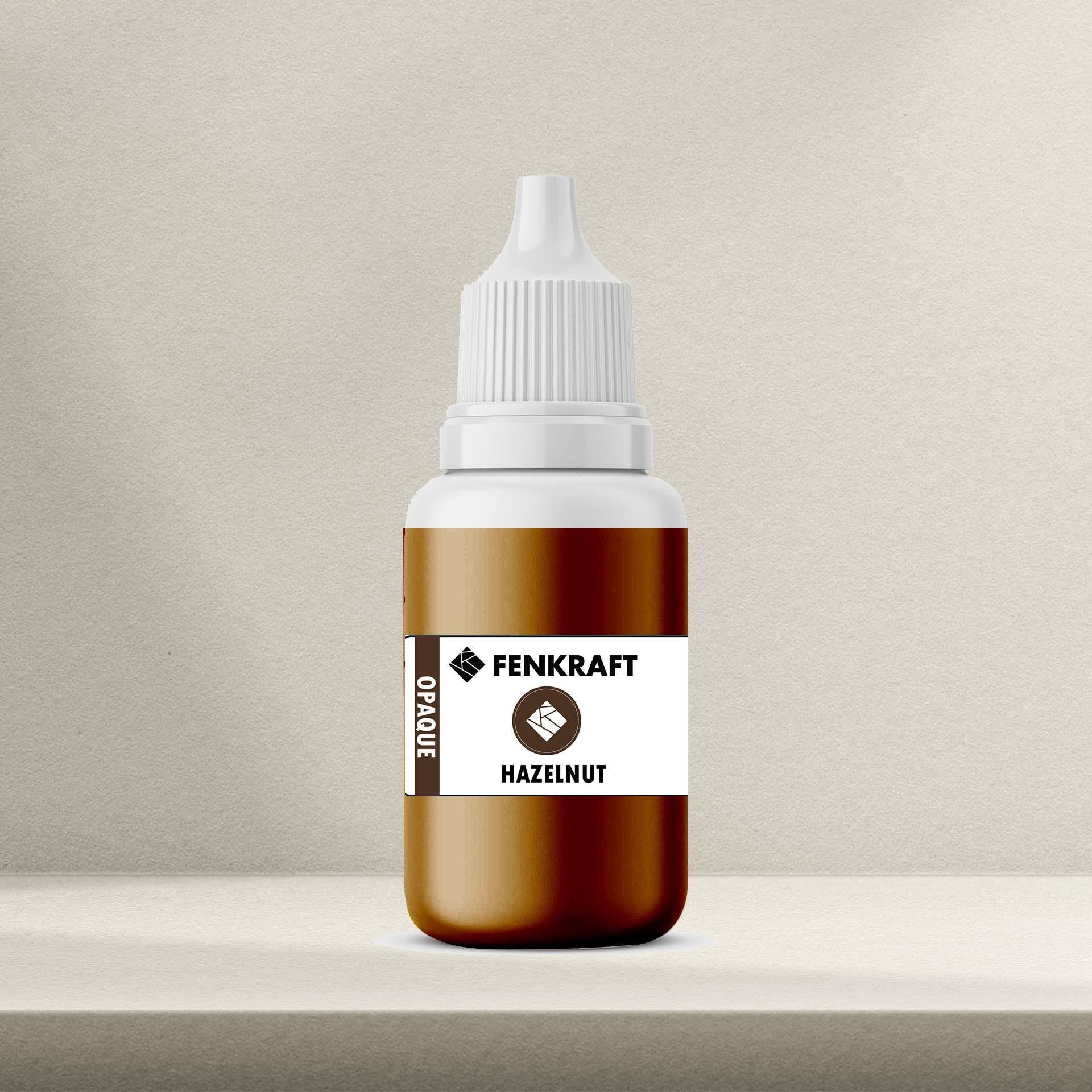 Hazelnut Opaque -Dropper Pigment -30 Grams | Suitable for Resin Epoxy Art - fenkraft art resin