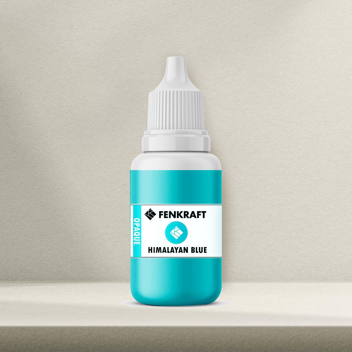 Himalayan Blue Opaque -Dropper Pigment -30 Grams | Suitable for Resin Epoxy Art - fenkraft art resin