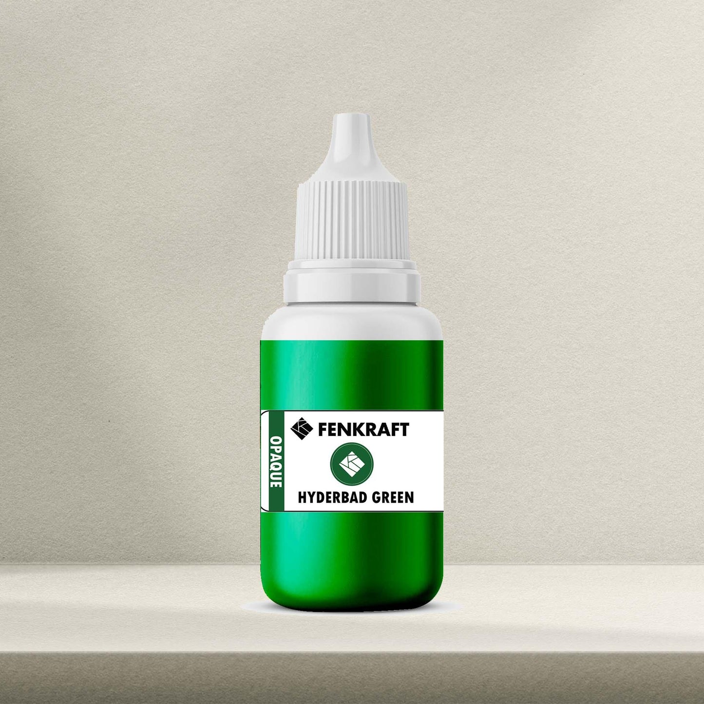 Hyderabad Green Premium Pigment -50 Grams | Suitable for Resin Epoxy Art - fenkraft art resin